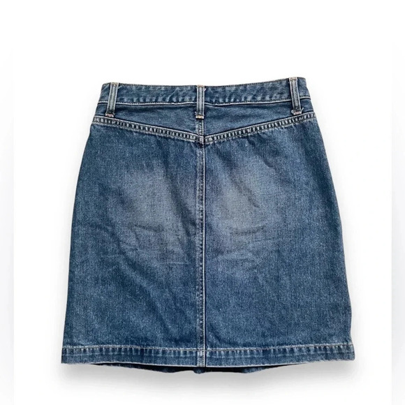 Vintage Gap Y2K Cotton Denim Pencil Skirt - Picture 3 of 3